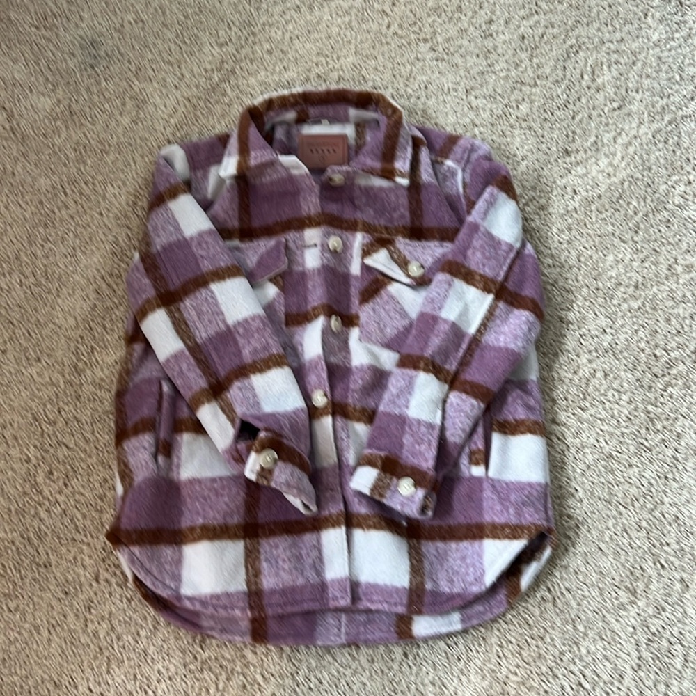 Blank NYC flannel shirt/jacket